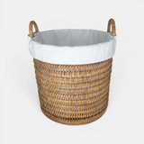 Kulplu Rattan Düzenleyici Sepet