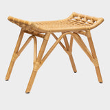 Kavisli RattanTabure