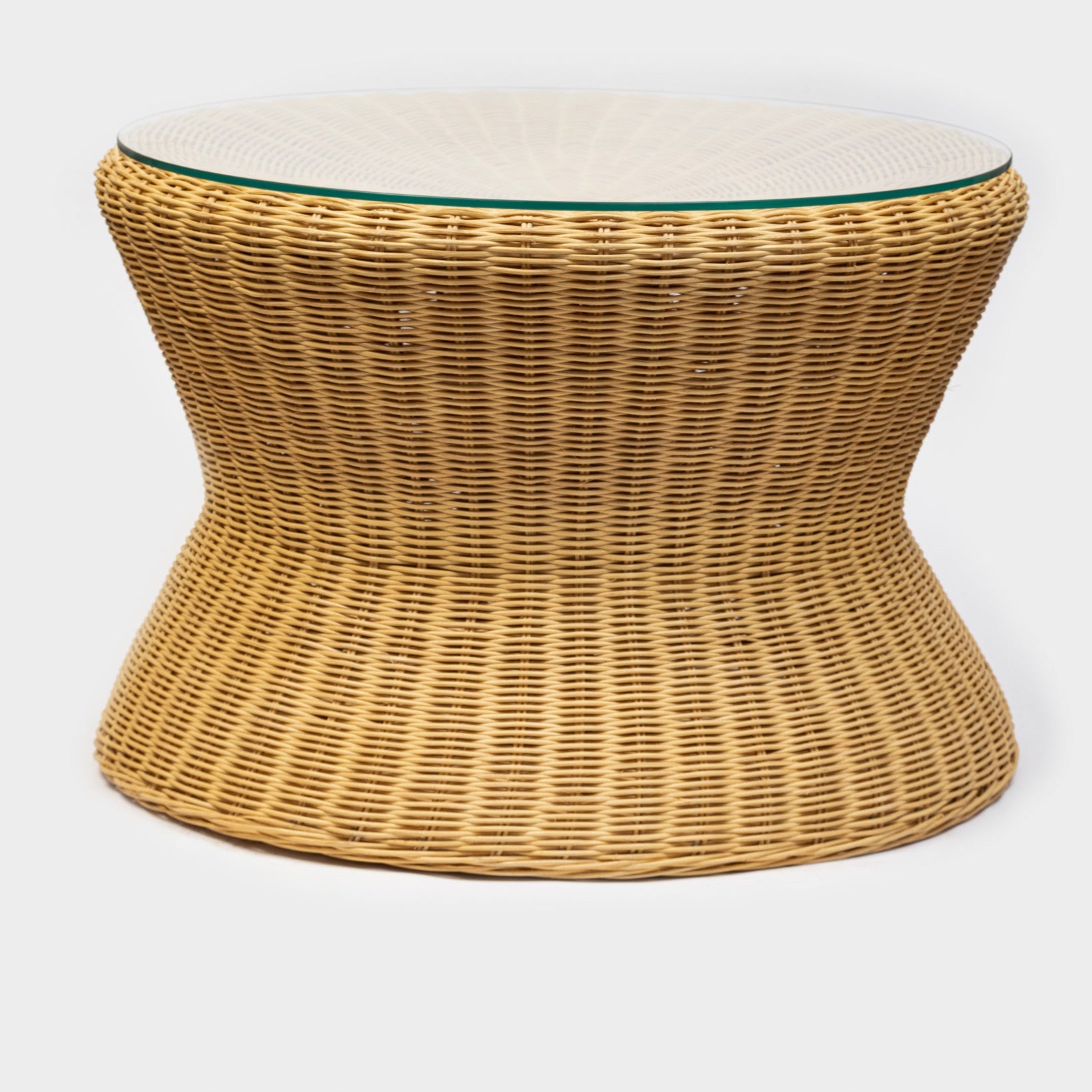 Rattan Round Coffee Table