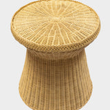 Mantar Form Rattan Yan Sehpa
