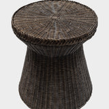 Mantar Form Rattan Yan Sehpa