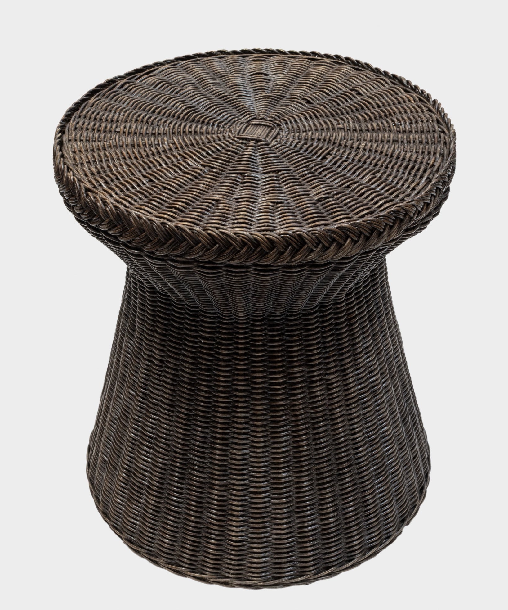 Mantar Form Rattan Yan Sehpa