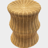 Rattan Kıvrımlı Yan Sehpa & Tabure