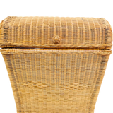 Rattan Dekoratif Çamaşır Sepeti